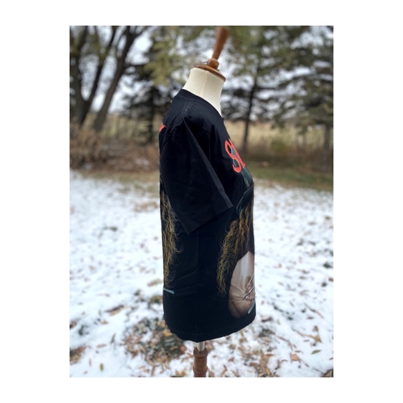 SOLD Rock Chang SLASH  TShirt Top Hat Handpainted - Picture 7 of 11